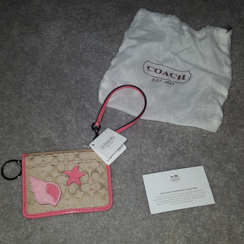 Coach coin purse